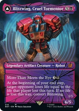 Image for Blitzwing, Cruel Tormentor (Shattered Glass) (19) - Magic: The Gathering