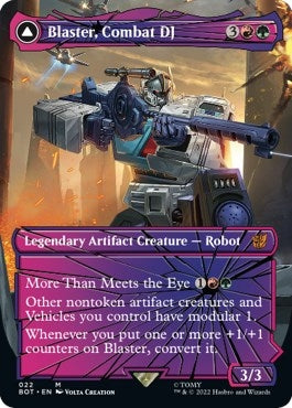 Image for Blaster, Combat DJ (Shattered Glass) (22) - Magic: The Gathering