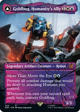 Image for Goldbug, Humanity's Ally (Shattered Glass) (25) - Magic: The Gathering