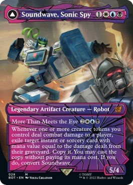 Image for Soundwave, Sonic Spy (Shattered Glass) (28) - Magic: The Gathering