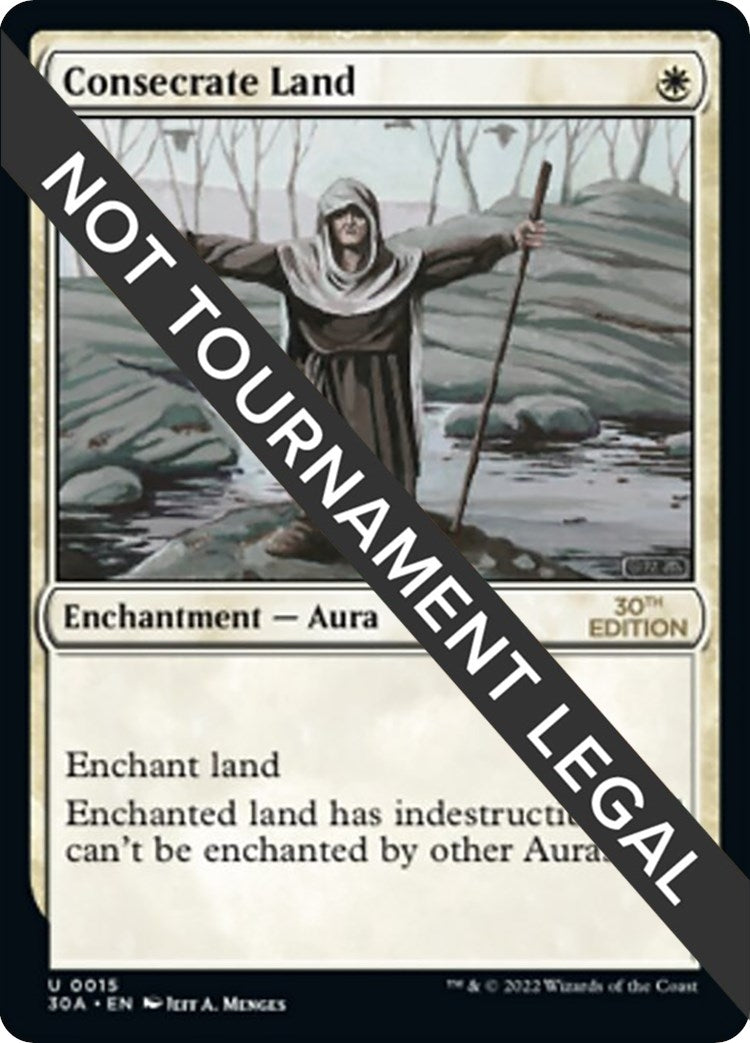 Image for Consecrate Land (15) - Magic: The Gathering