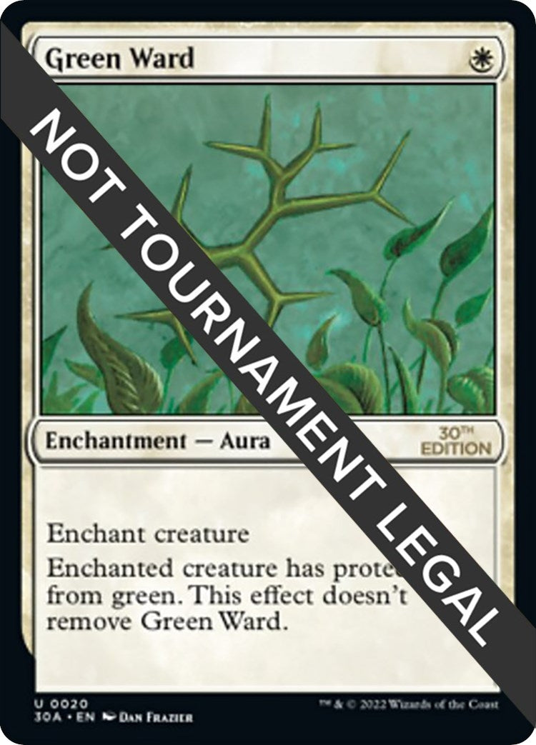 Image for Green Ward (20) - Magic: The Gathering