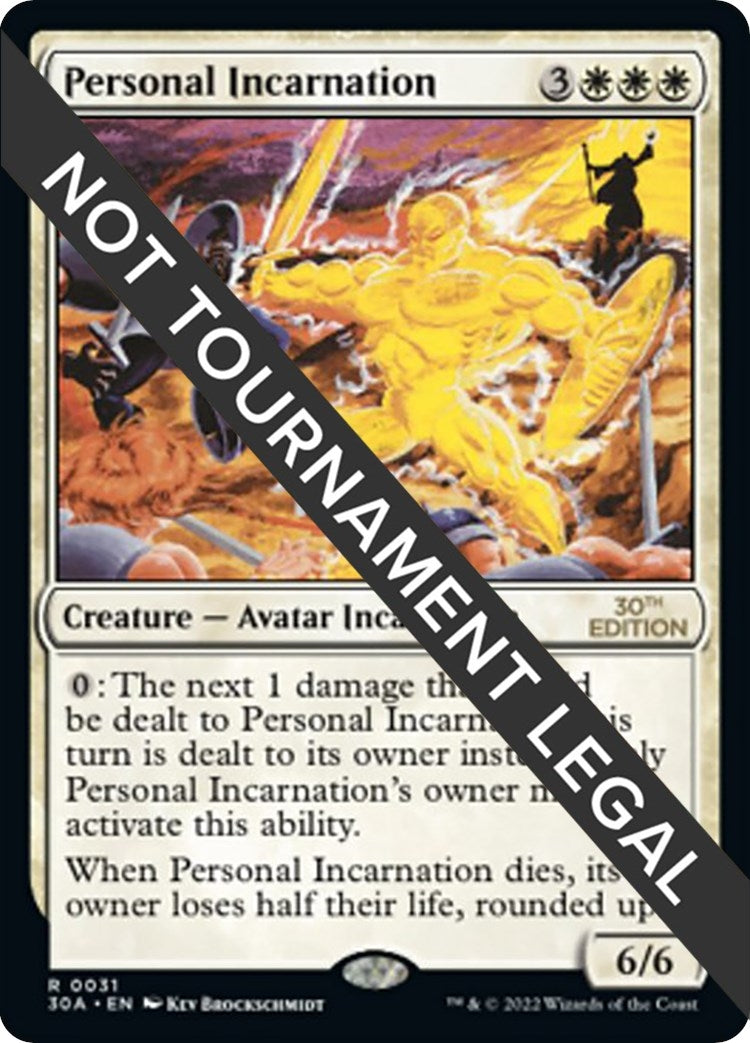 Image for Personal Incarnation (31) - Magic: The Gathering