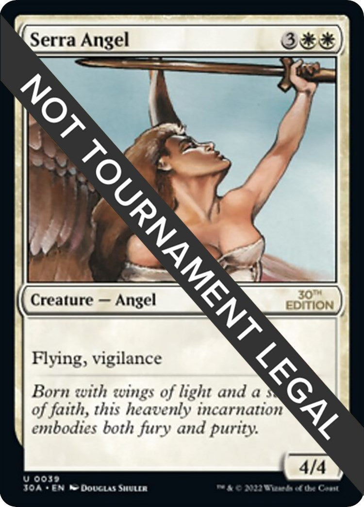 Image for Serra Angel (39) - Magic: The Gathering