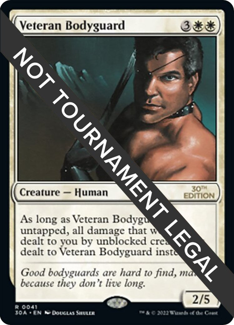 Image for Veteran Bodyguard (41) - Magic: The Gathering