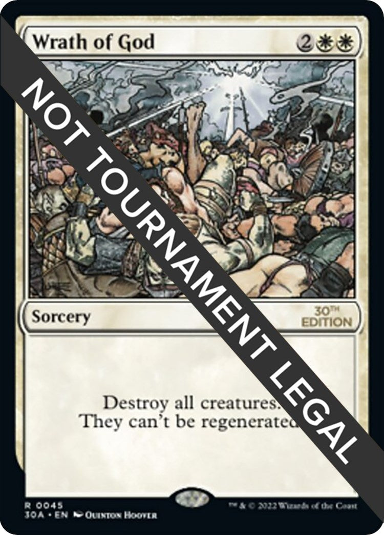 Image for Wrath of God (45) - Magic: The Gathering