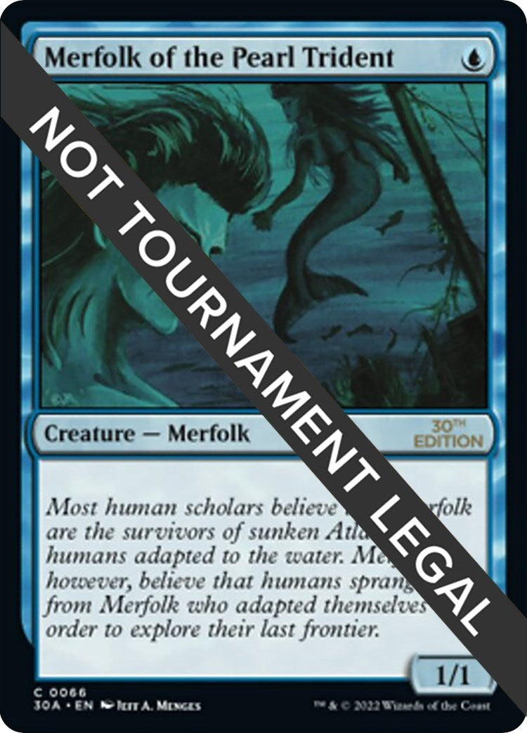 Image for Merfolk of the Pearl Trident (66) - Magic: The Gathering