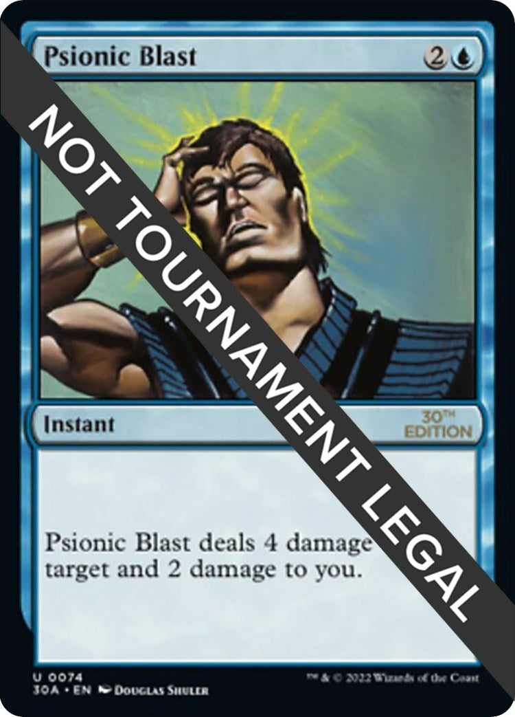 Image for Psionic Blast (74) - Magic: The Gathering