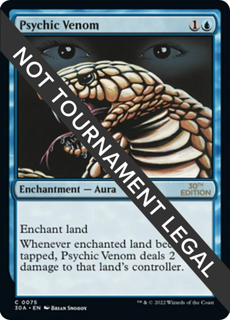 Image for Psychic Venom (75) - Magic: The Gathering