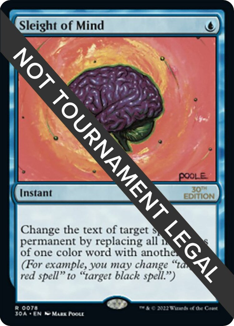 Image for Sleight of Mind (78) - Magic: The Gathering