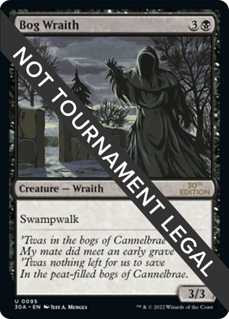 Image for Bog Wraith (95) - Magic: The Gathering