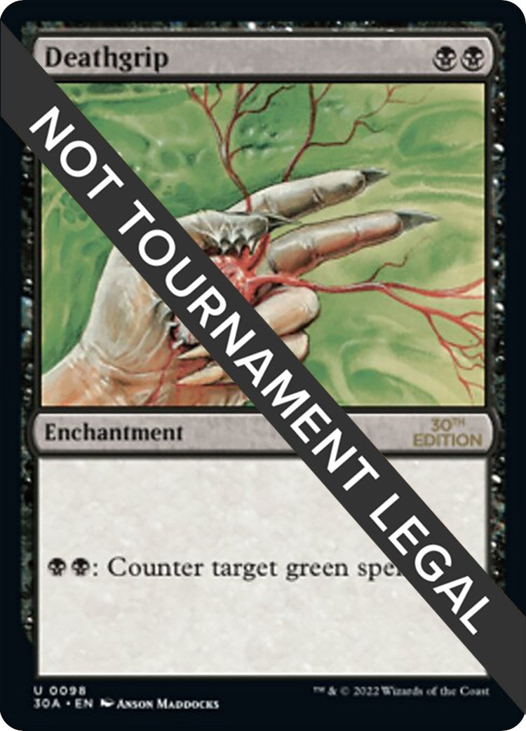 Image for Deathgrip (98) - Magic: The Gathering