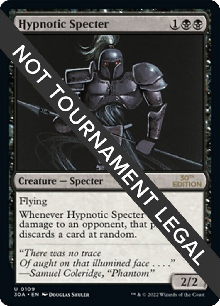 Image for Hypnotic Specter (109) - Magic: The Gathering