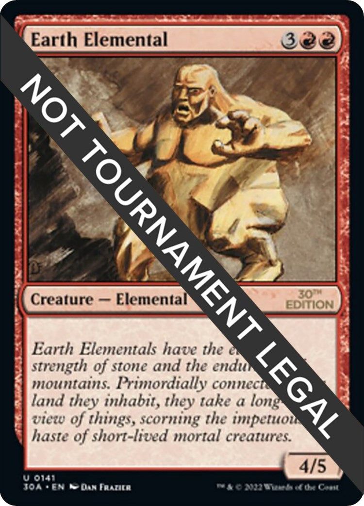 Image for Earth Elemental (141) - Magic: The Gathering