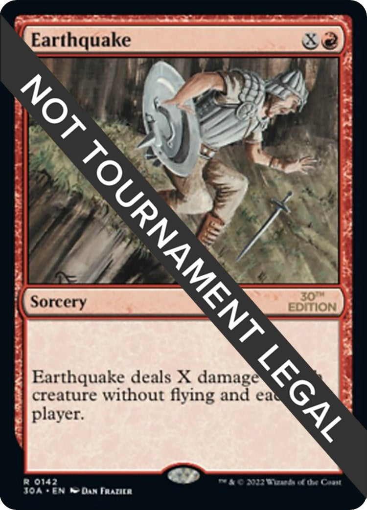 Image for Earthquake (142) - Magic: The Gathering
