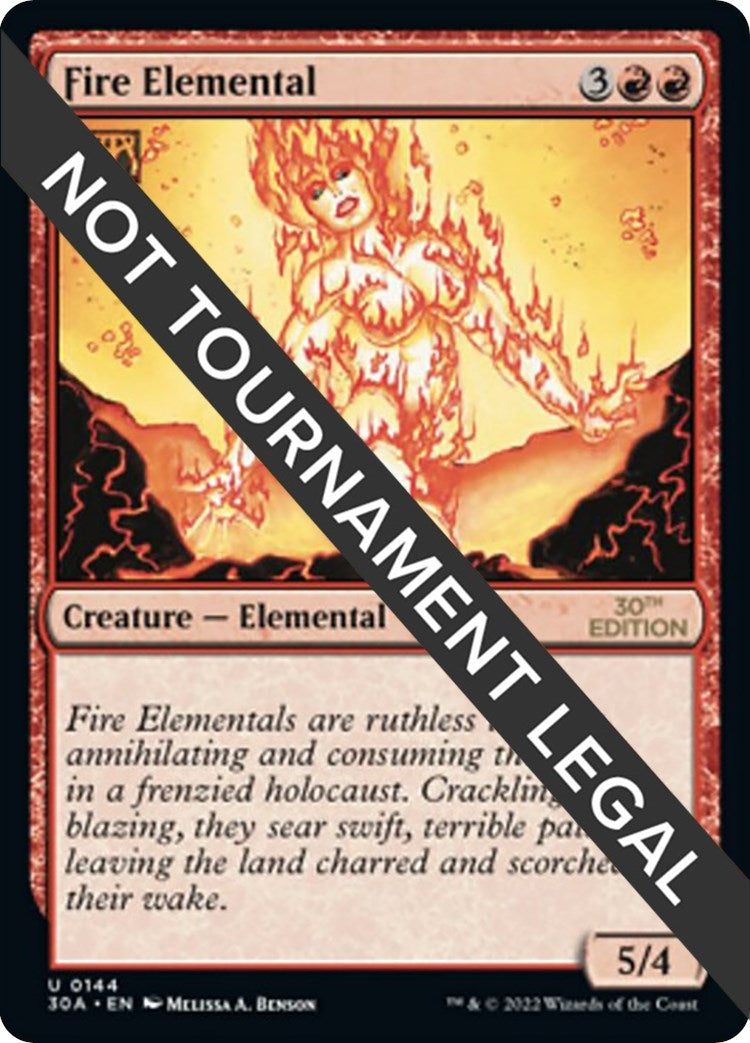 Image for Fire Elemental (144) - Magic: The Gathering
