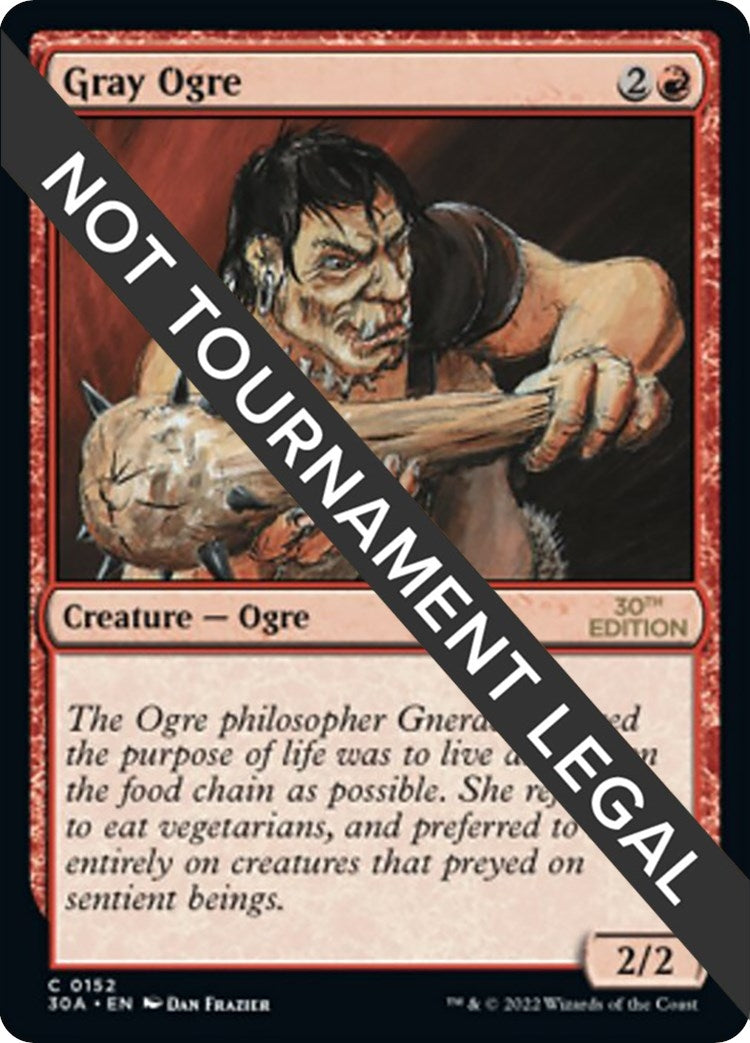 Image for Gray Ogre (152) - Magic: The Gathering