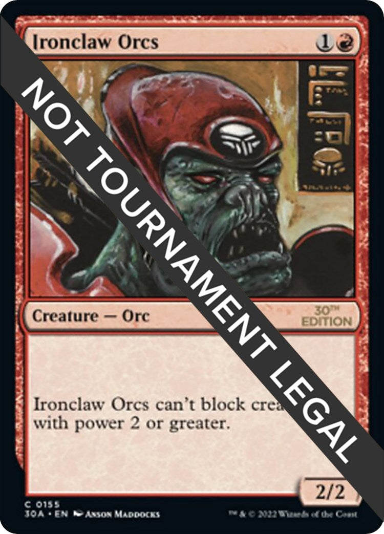 Image for Ironclaw Orcs (155) - Magic: The Gathering