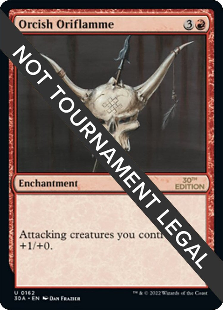 Image for Orcish Oriflamme (162) - Magic: The Gathering