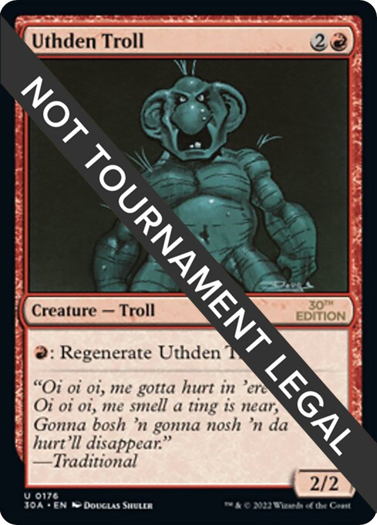 Image for Uthden Troll (176) - Magic: The Gathering