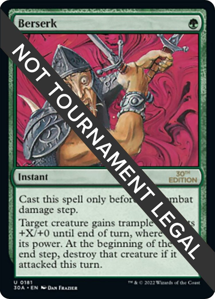 Image for Berserk (181) - Magic: The Gathering