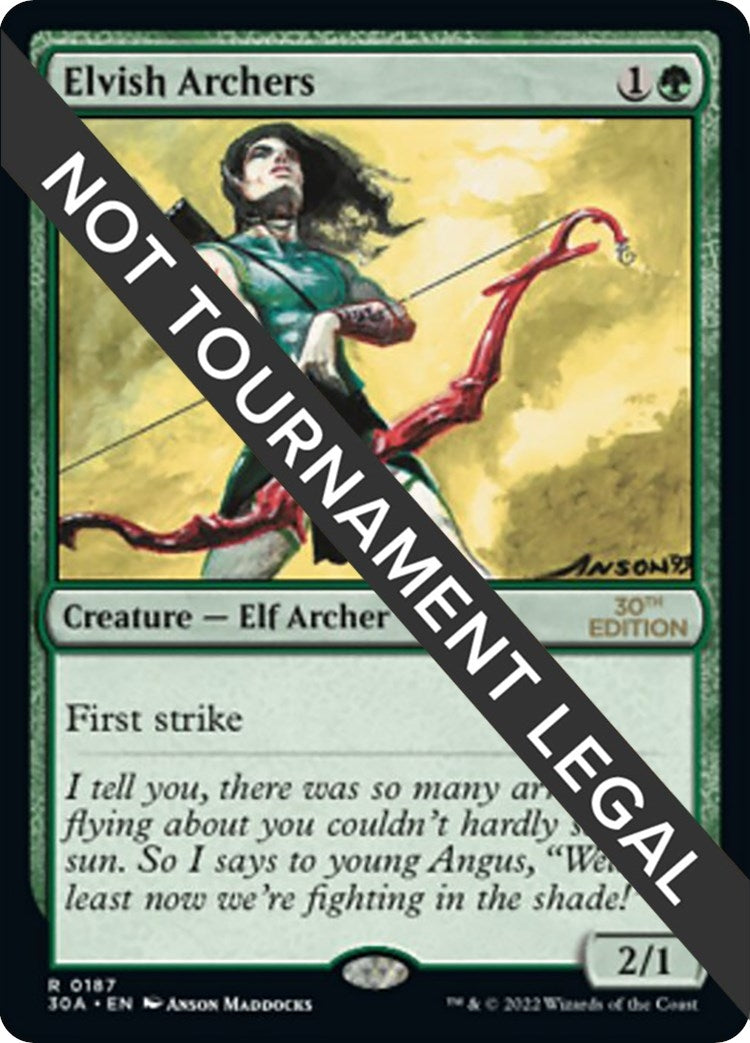 Image for Elvish Archers (187) - Magic: The Gathering