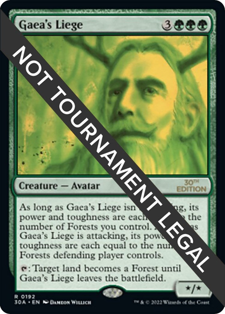 Image for Gaea's Liege (192) - Magic: The Gathering