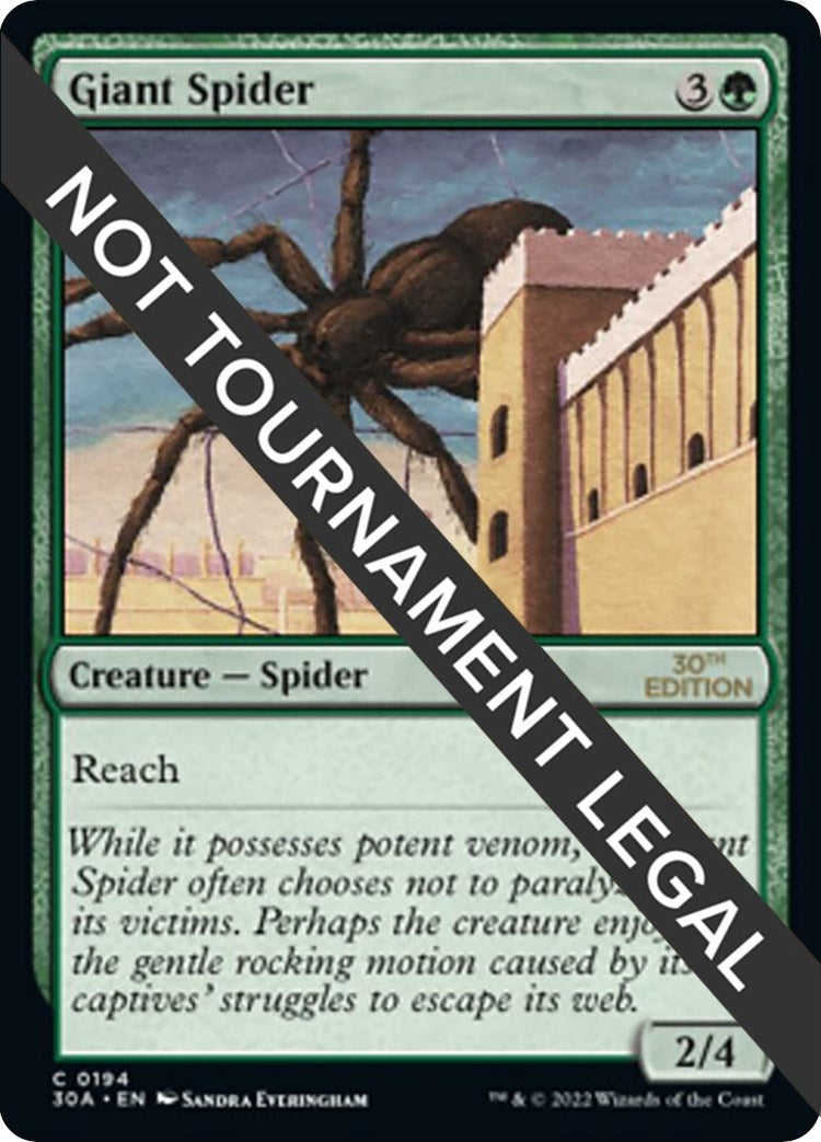 Image for Giant Spider (194) - Magic: The Gathering