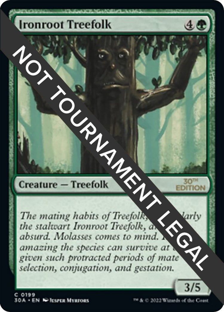 Image for Ironroot Treefolk (199) - Magic: The Gathering