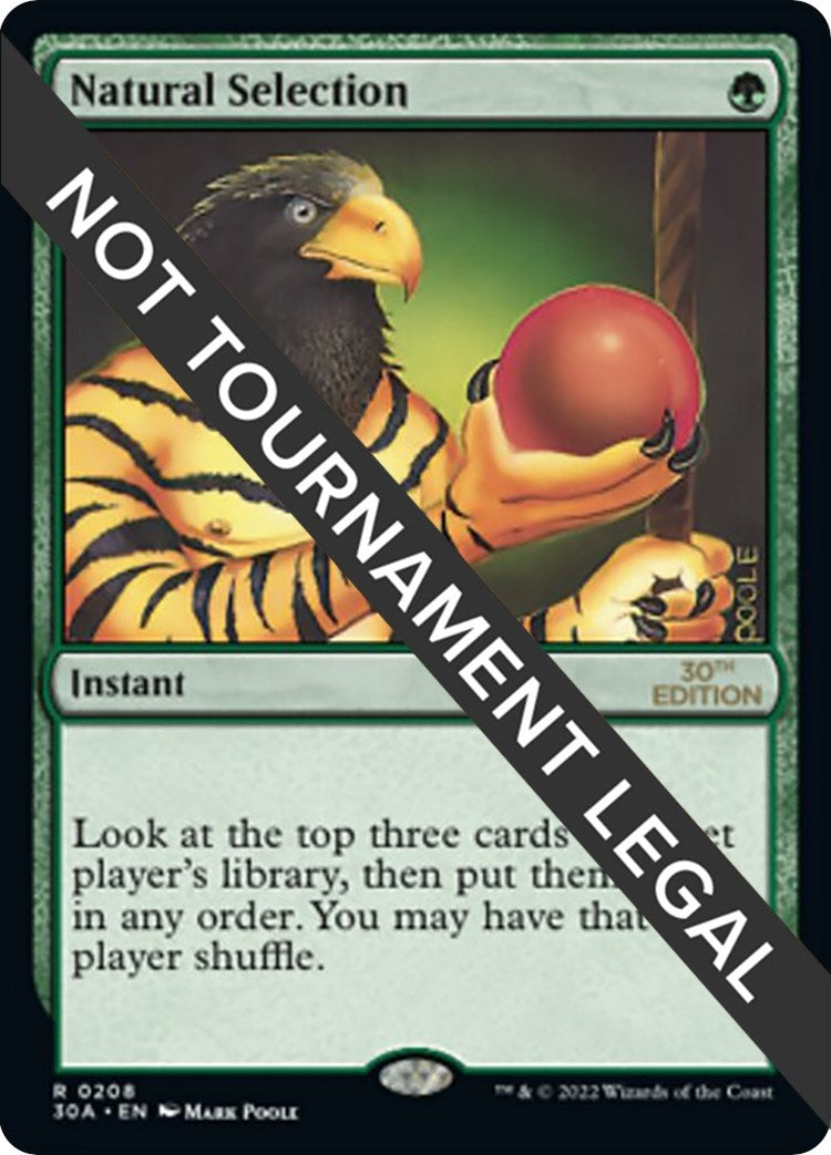 Image for Natural Selection (208) - Magic: The Gathering