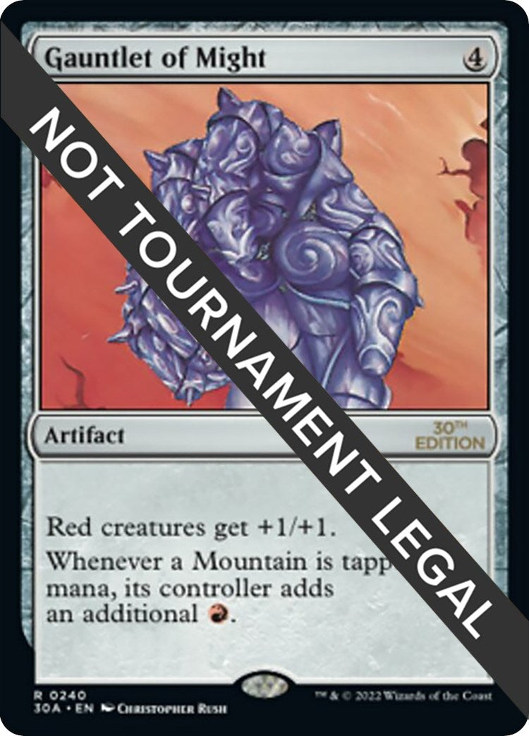 Image for Gauntlet of Might (240) - Magic: The Gathering
