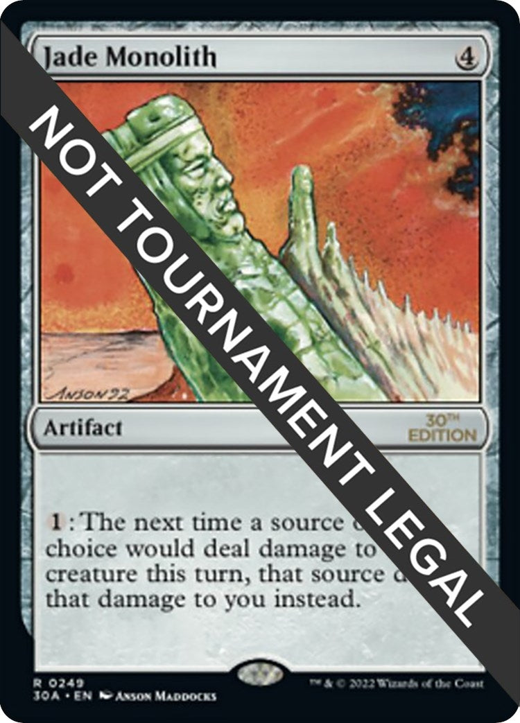 Image for Jade Monolith (249) - Magic: The Gathering