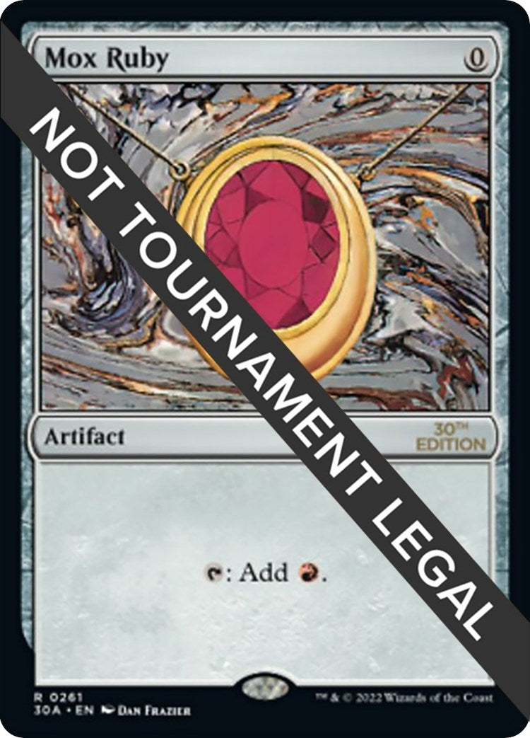 Image for Mox Ruby (261) - Magic: The Gathering