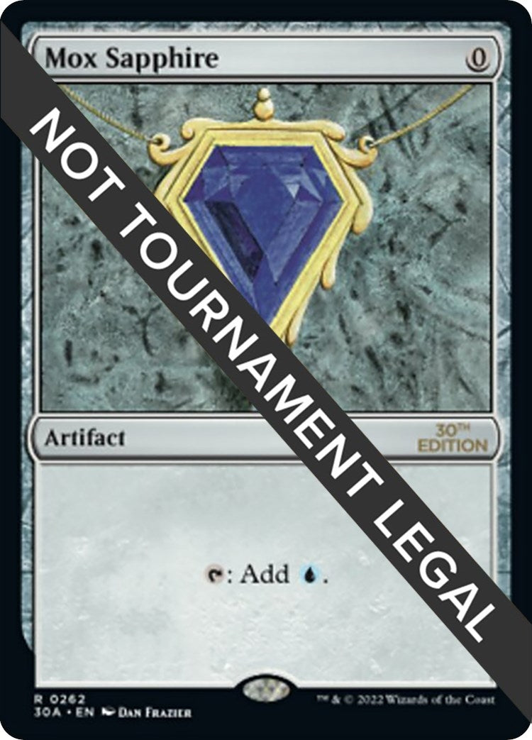 Image for Mox Sapphire (262) - Magic: The Gathering