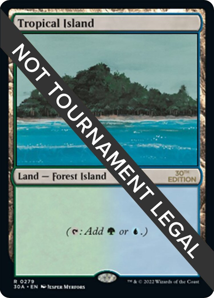 Image for Tropical Island (279) - Magic: The Gathering