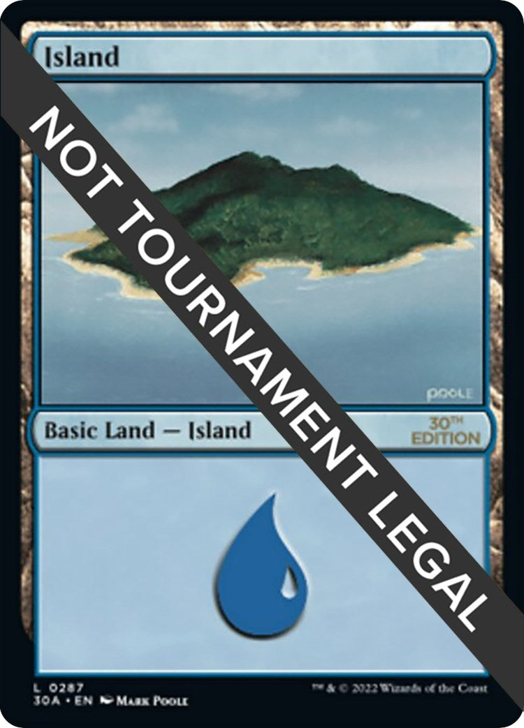 Image for Island (287) (287) - Magic: The Gathering