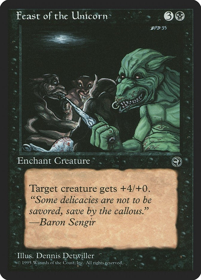 Image for Feast of the Unicorn - Magic: The Gathering