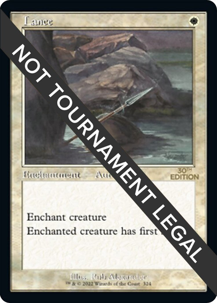 Image for Lance (Retro Frame) (324) - Magic: The Gathering