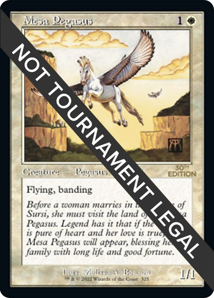 Image for Mesa Pegasus (Retro Frame) (325) - Magic: The Gathering