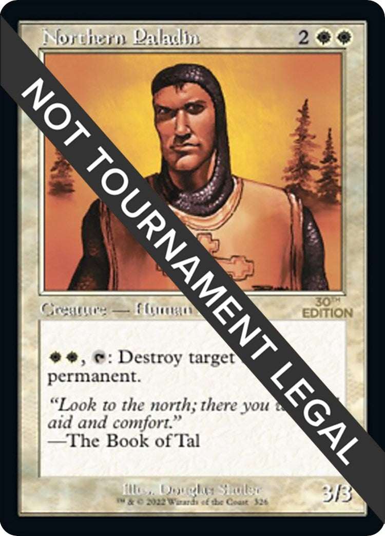 Image for Northern Paladin (Retro Frame) (326) - Magic: The Gathering