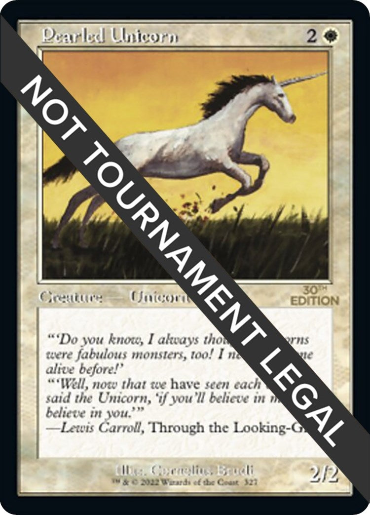 Image for Pearled Unicorn (Retro Frame) (327) - Magic: The Gathering