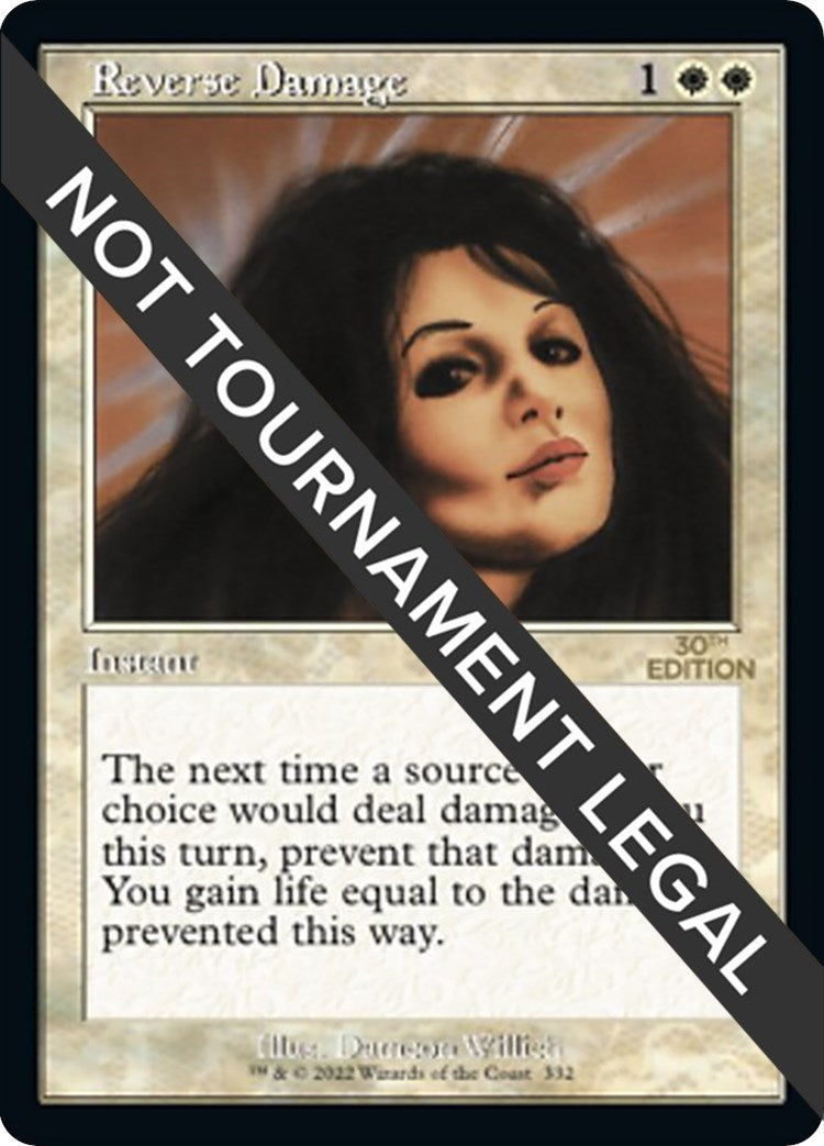 Image for Reverse Damage (Retro Frame) (332) - Magic: The Gathering