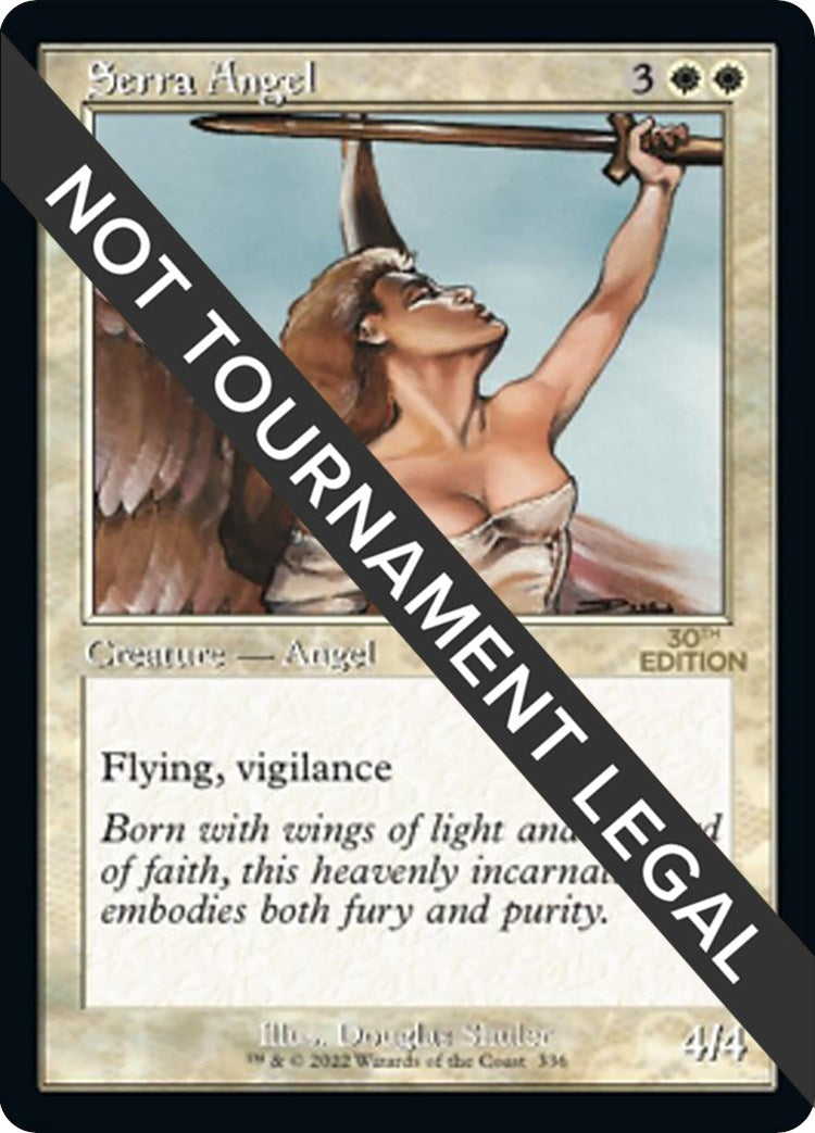 Image for Serra Angel (Retro Frame) (336) - Magic: The Gathering