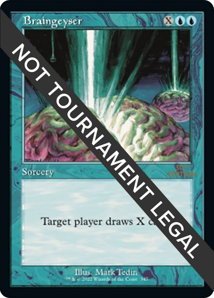 Image for Braingeyser (Retro Frame) (347) - Magic: The Gathering