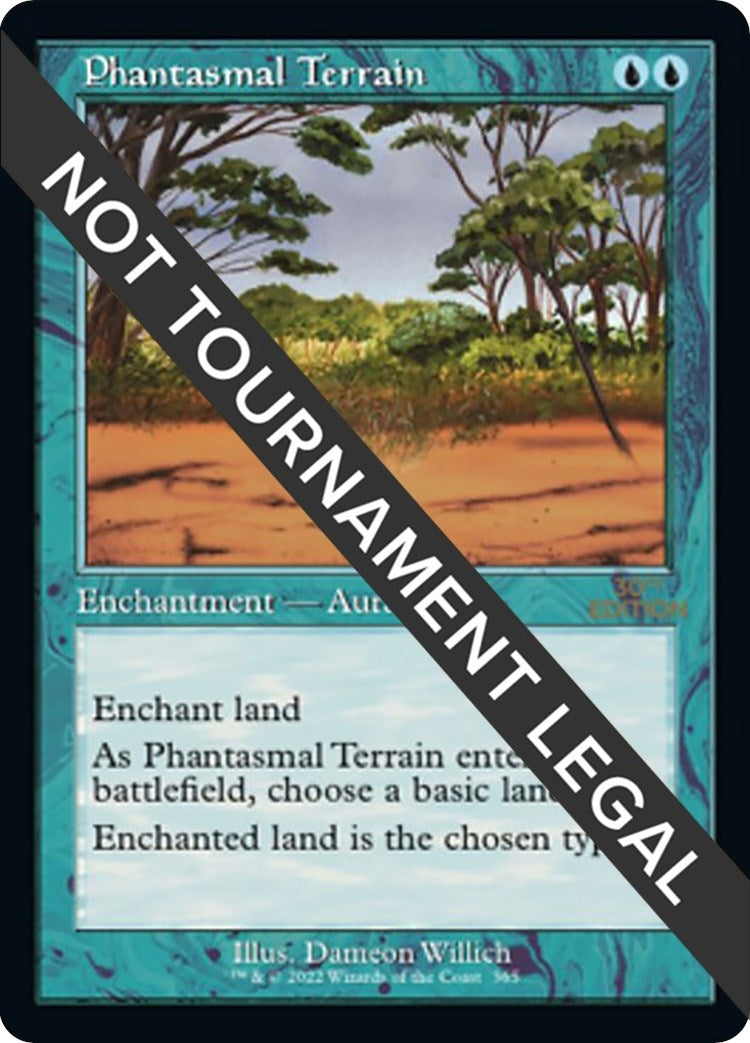 Image for Phantasmal Terrain (Retro Frame) (365) - Magic: The Gathering