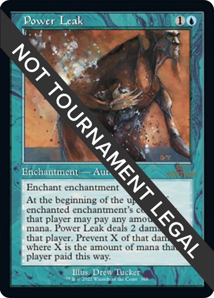 Image for Power Leak (Retro Frame) (368) - Magic: The Gathering