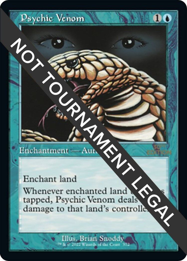 Image for Psychic Venom (Retro Frame) (372) - Magic: The Gathering