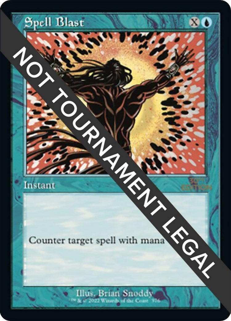 Image for Spell Blast (Retro Frame) (376) - Magic: The Gathering