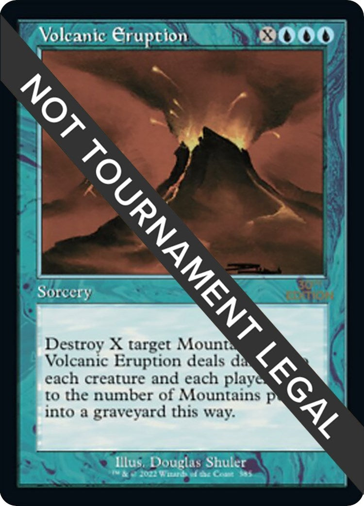 Image for Volcanic Eruption (Retro Frame) (385) - Magic: The Gathering