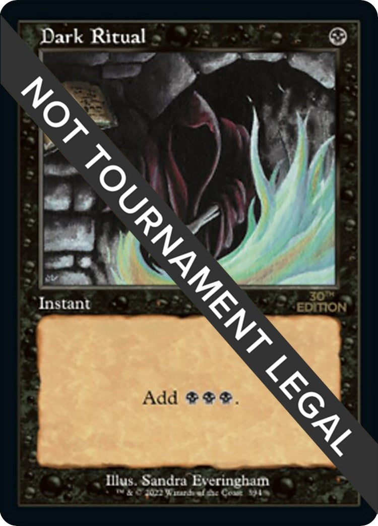Image for Dark Ritual (Retro Frame) (394) - Magic: The Gathering